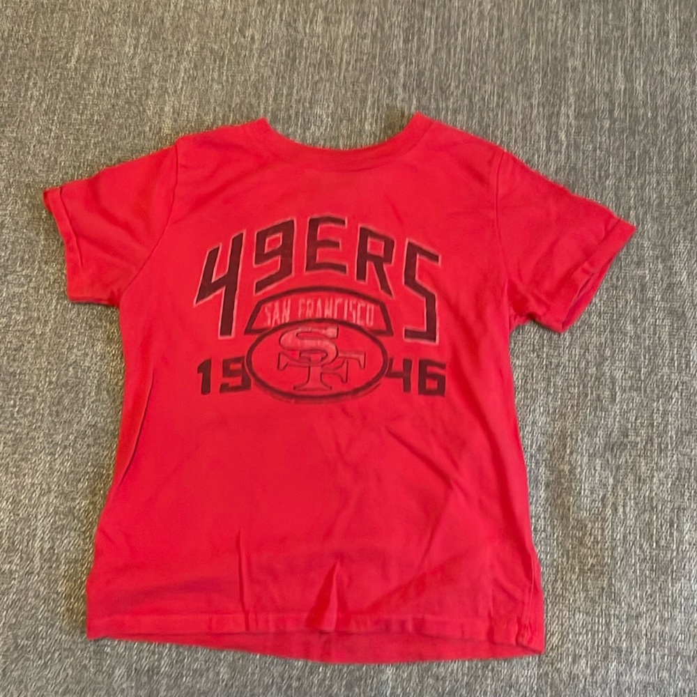 Boys 49ers T-shirt Junk Food 3T
